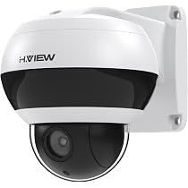 Amazon.co.jp: H.View PTZ防犯カメラ 5X光学ズーム 赤外線 防犯カメラ